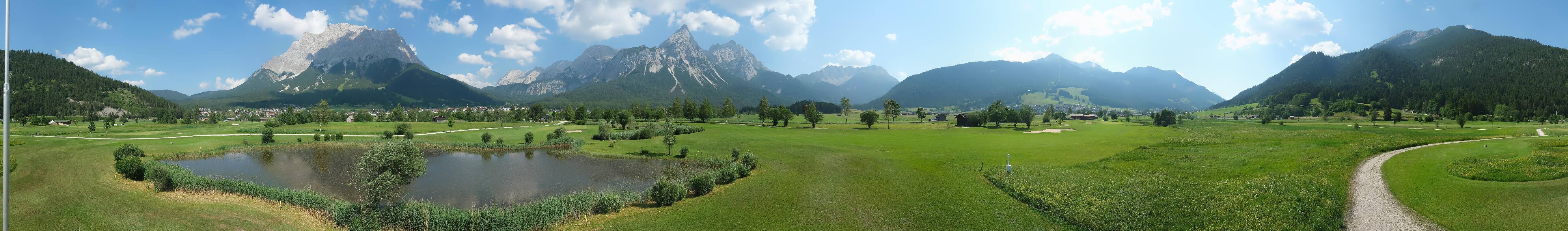 Archiv Foto Webcam Golfclub Zugspitze-Tirol Ehrwald-Lermoos