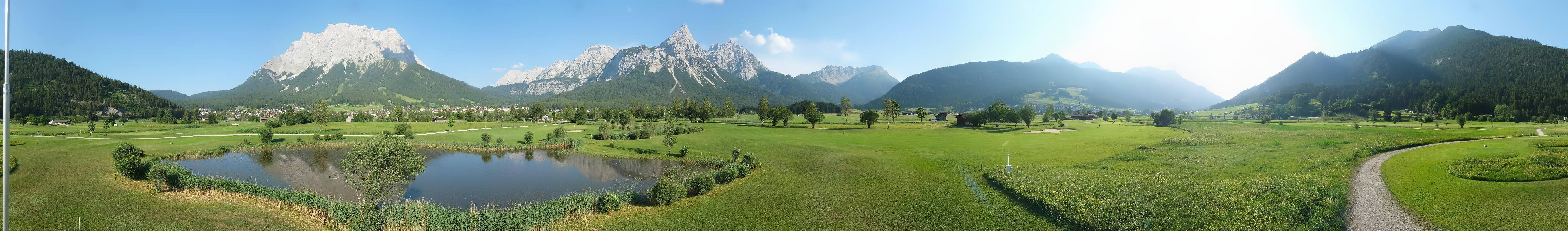 Archiv Foto Webcam Golfclub Zugspitze-Tirol Ehrwald-Lermoos