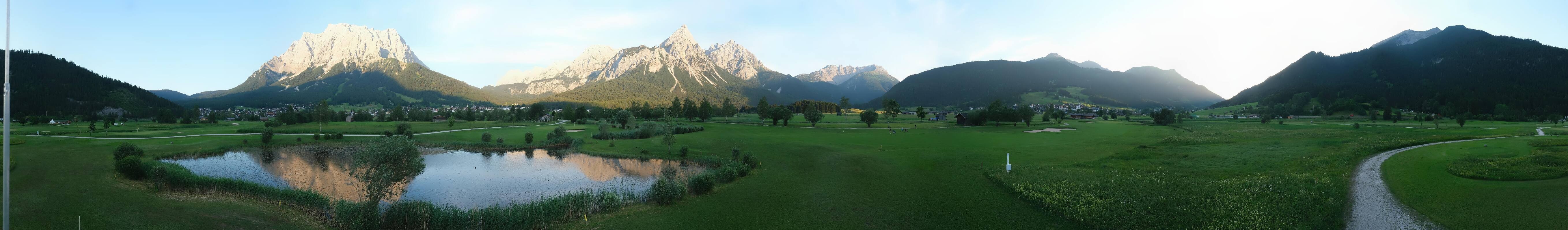 Archiv Foto Webcam Golfclub Zugspitze-Tirol Ehrwald-Lermoos