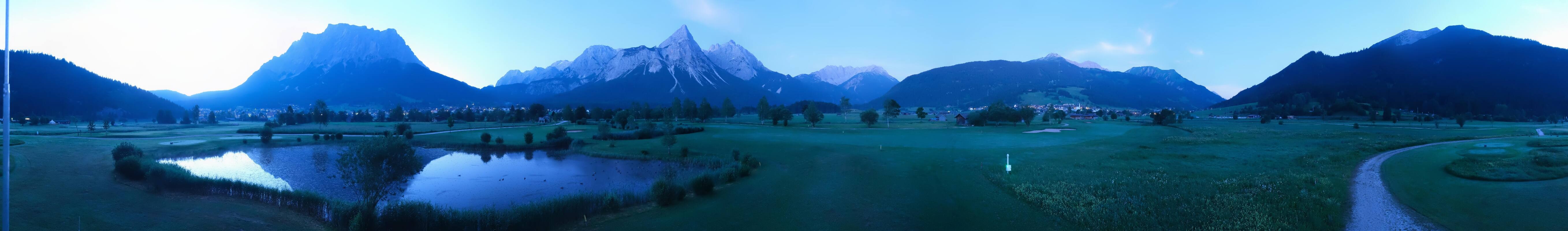 Archiv Foto Webcam Golfclub Zugspitze-Tirol Ehrwald-Lermoos