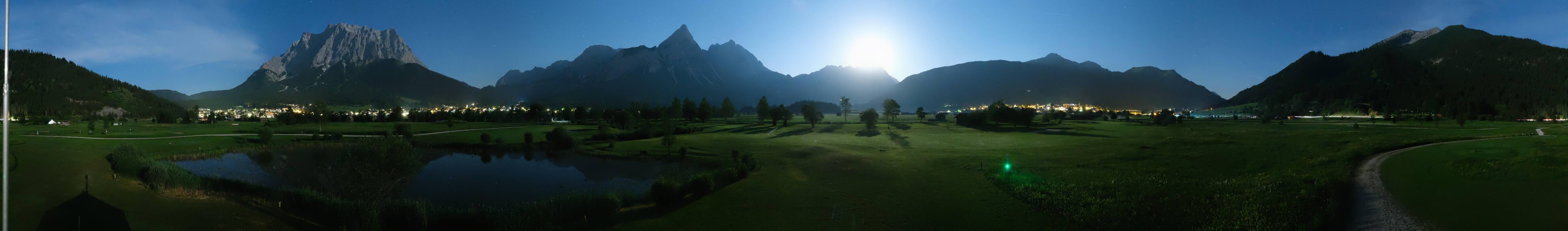 Archiv Foto Webcam Golfclub Zugspitze-Tirol Ehrwald-Lermoos