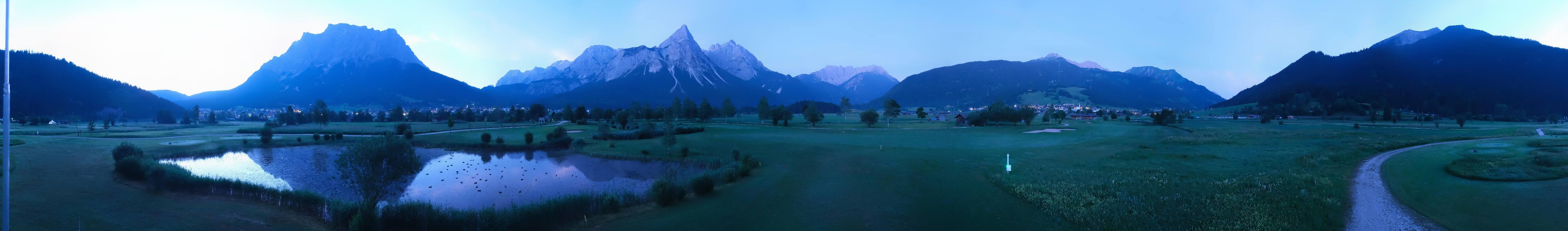 Archiv Foto Webcam Golfclub Zugspitze-Tirol Ehrwald-Lermoos