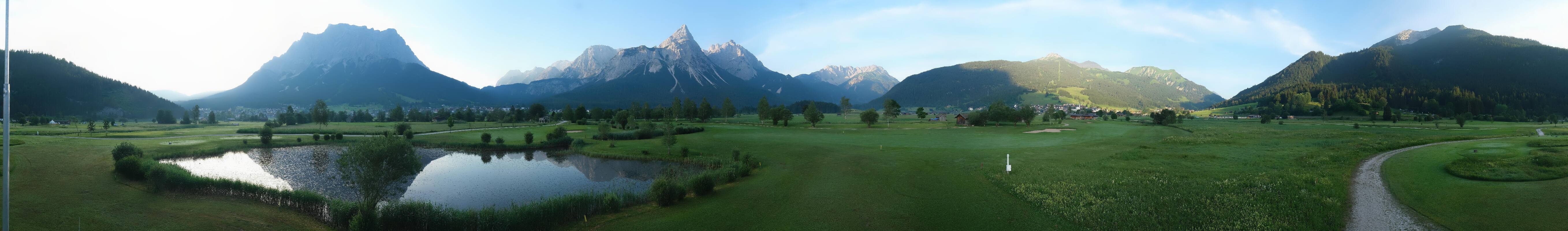Archiv Foto Webcam Golfclub Zugspitze-Tirol Ehrwald-Lermoos