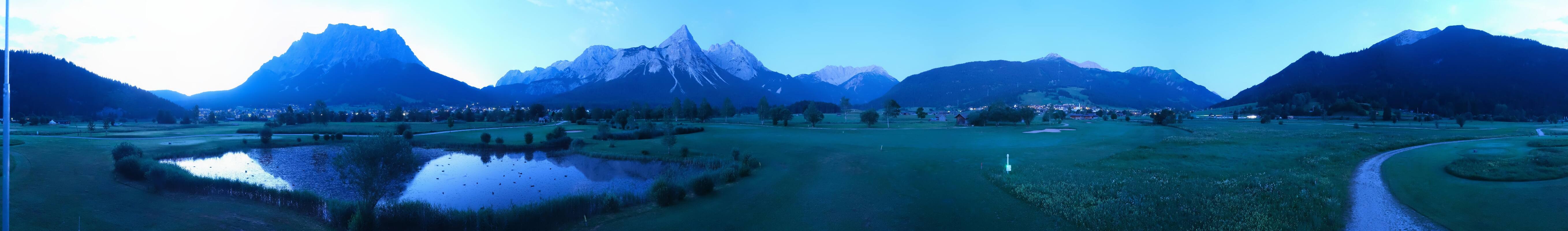Archiv Foto Webcam Golfclub Zugspitze-Tirol Ehrwald-Lermoos