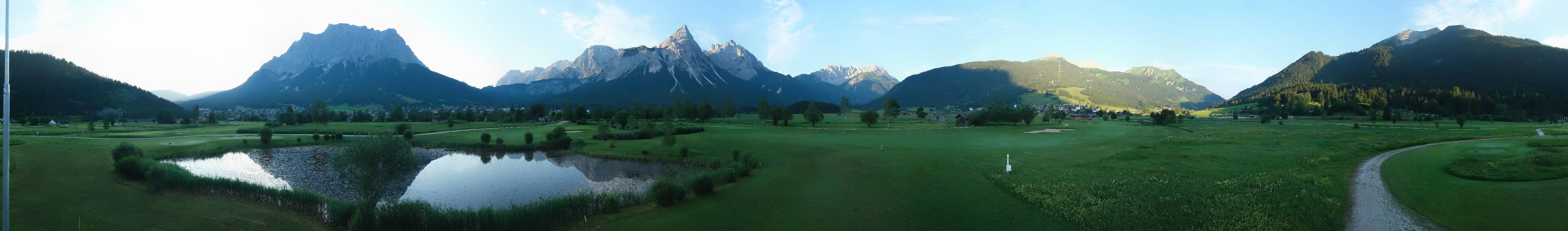 Archiv Foto Webcam Golfclub Zugspitze-Tirol Ehrwald-Lermoos