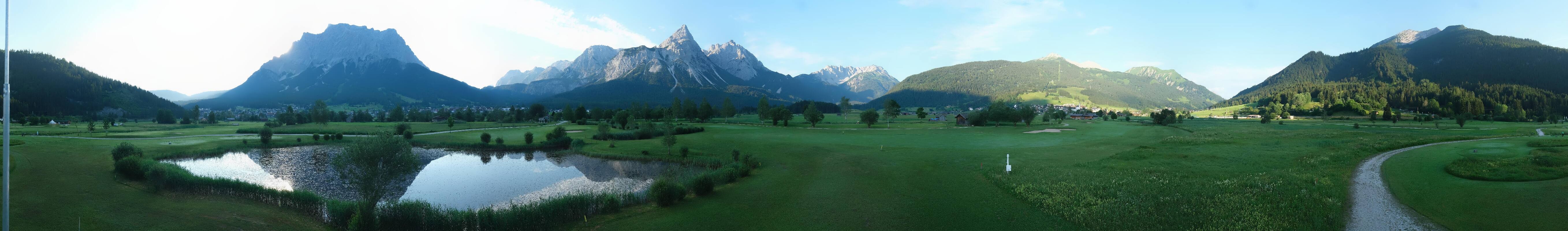 Archiv Foto Webcam Golfclub Zugspitze-Tirol Ehrwald-Lermoos