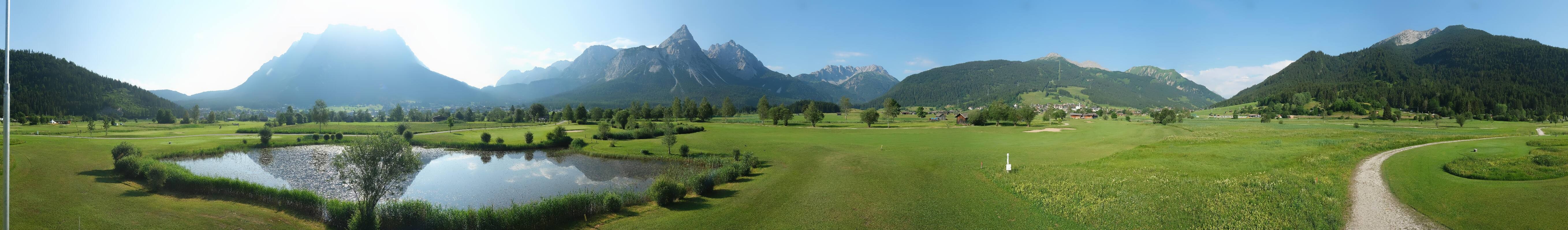 Archiv Foto Webcam Golfclub Zugspitze-Tirol Ehrwald-Lermoos