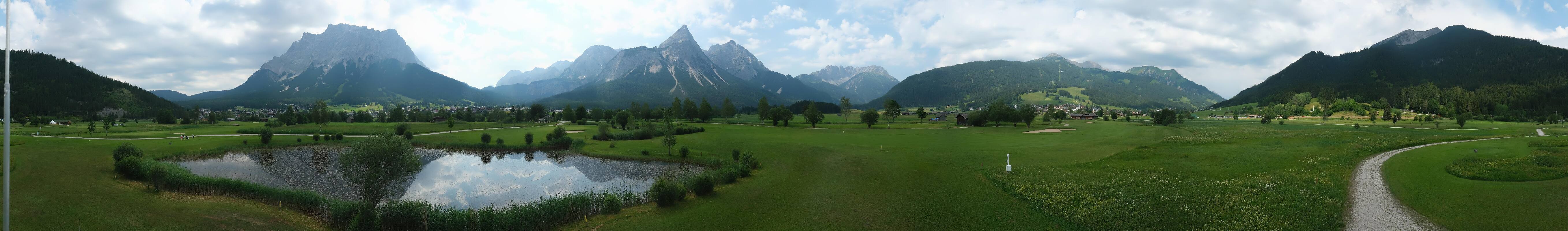 Archiv Foto Webcam Golfclub Zugspitze-Tirol Ehrwald-Lermoos
