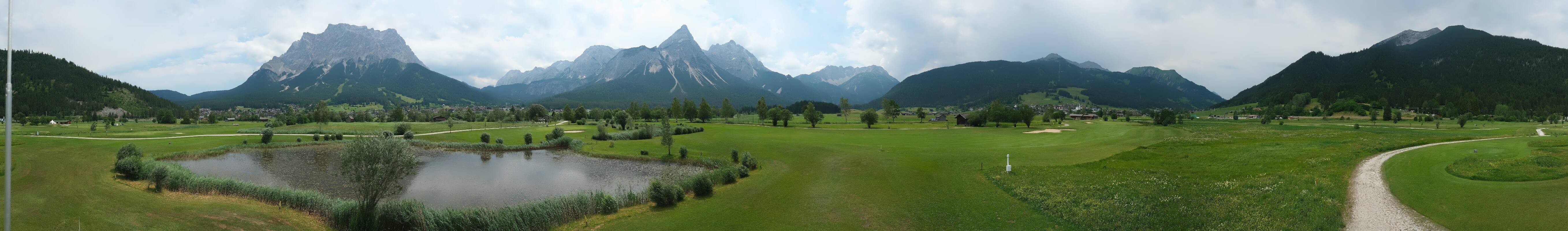 Archiv Foto Webcam Golfclub Zugspitze-Tirol Ehrwald-Lermoos