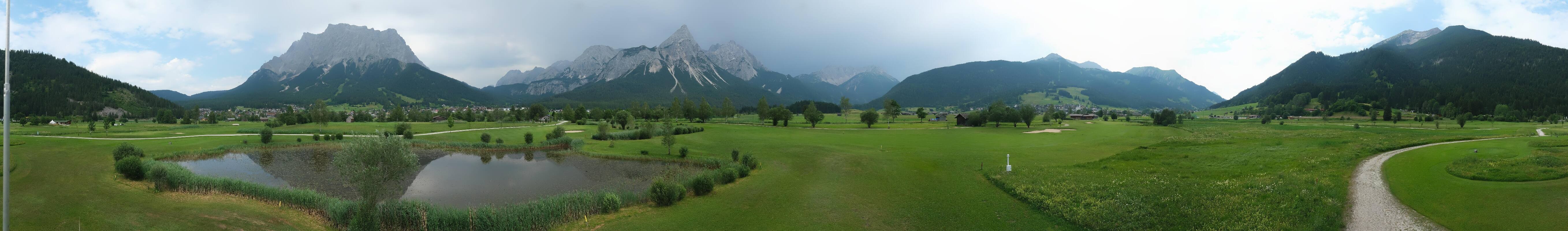 Archiv Foto Webcam Golfclub Zugspitze-Tirol Ehrwald-Lermoos