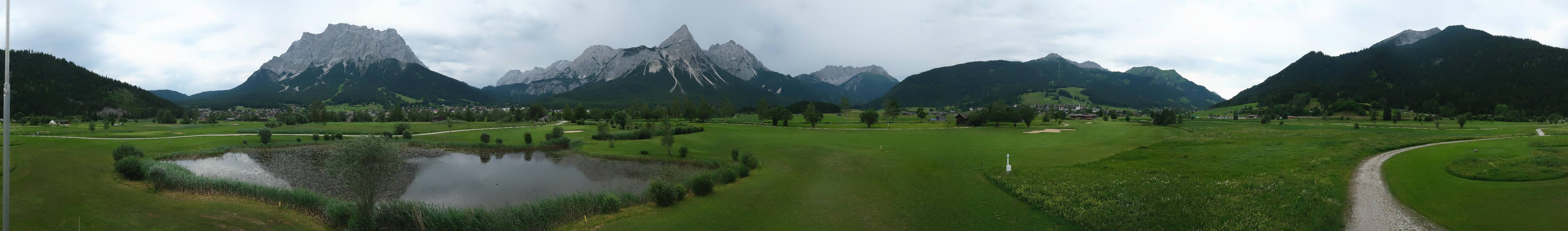 Archiv Foto Webcam Golfclub Zugspitze-Tirol Ehrwald-Lermoos