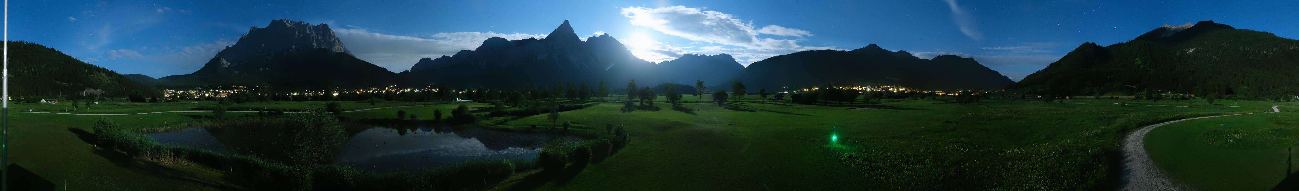Archiv Foto Webcam Golfclub Zugspitze-Tirol Ehrwald-Lermoos