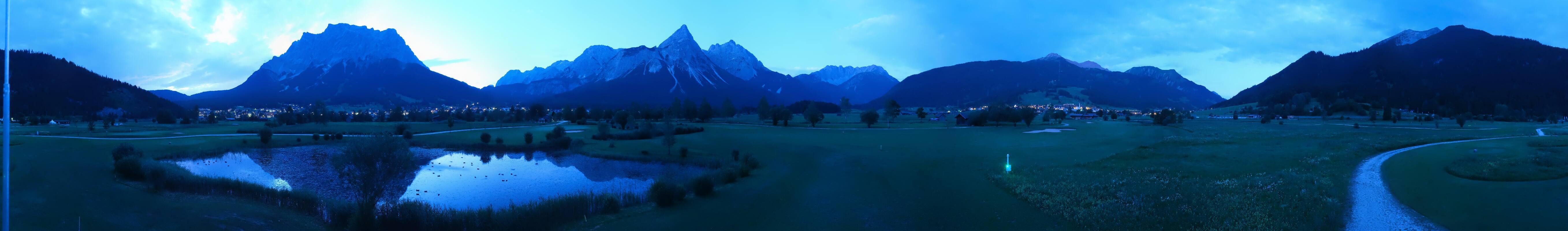 Archiv Foto Webcam Golfclub Zugspitze-Tirol Ehrwald-Lermoos