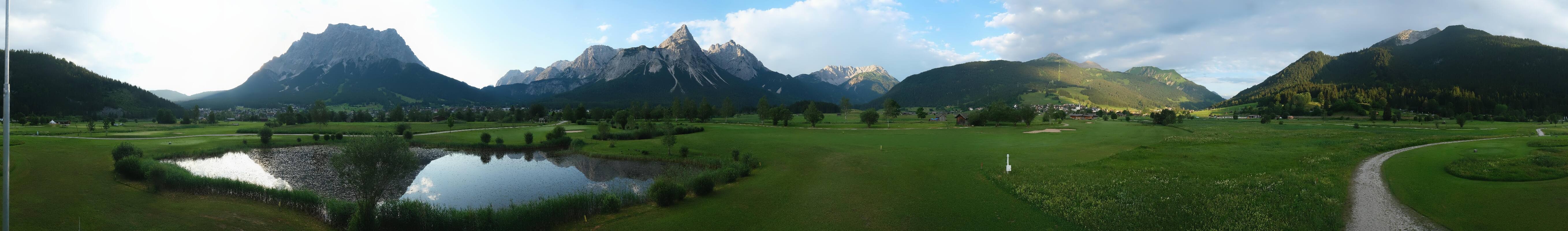 Archiv Foto Webcam Golfclub Zugspitze-Tirol Ehrwald-Lermoos