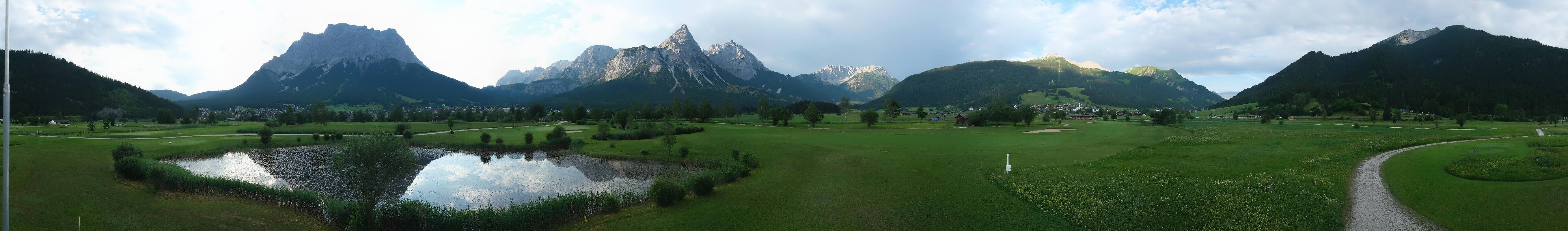 Archiv Foto Webcam Golfclub Zugspitze-Tirol Ehrwald-Lermoos