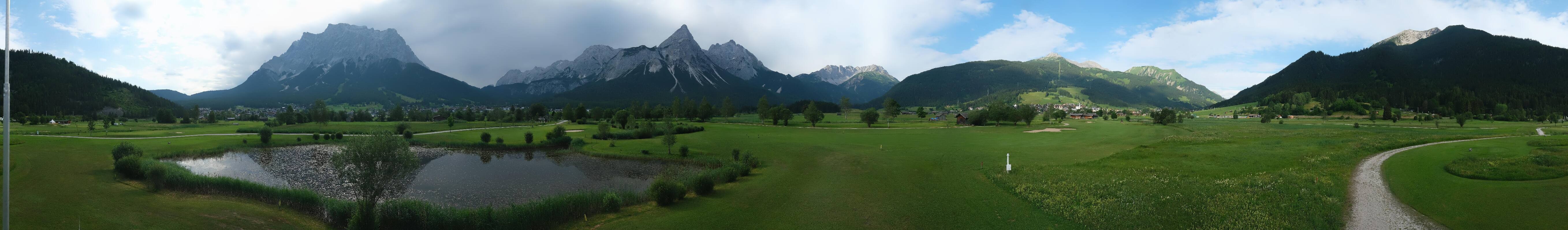 Archiv Foto Webcam Golfclub Zugspitze-Tirol Ehrwald-Lermoos