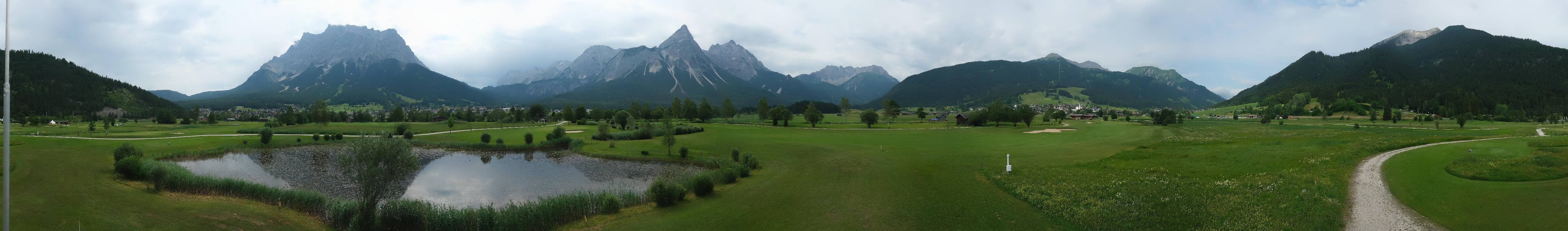 Archiv Foto Webcam Golfclub Zugspitze-Tirol Ehrwald-Lermoos