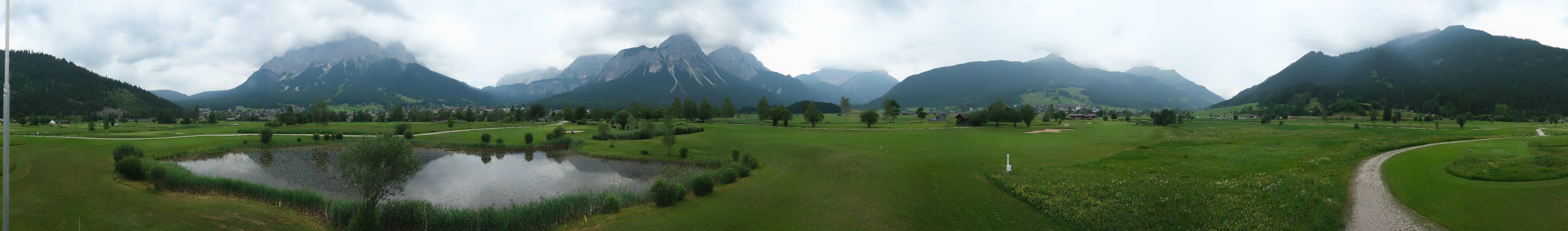 Archiv Foto Webcam Golfclub Zugspitze-Tirol Ehrwald-Lermoos