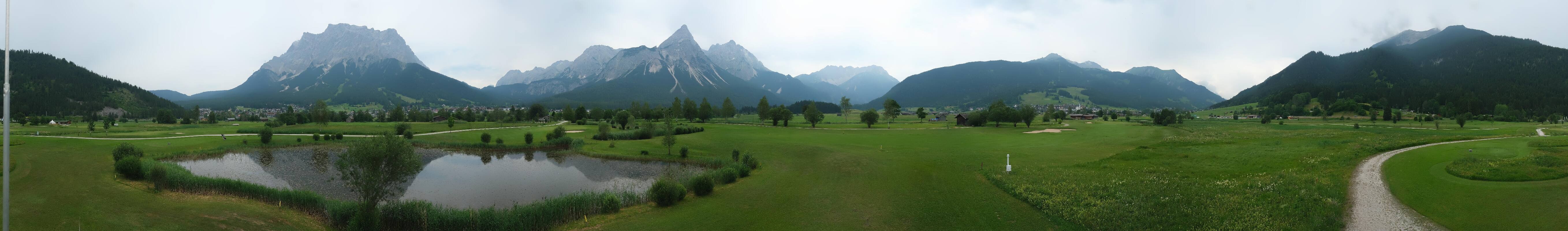 Archiv Foto Webcam Golfclub Zugspitze-Tirol Ehrwald-Lermoos