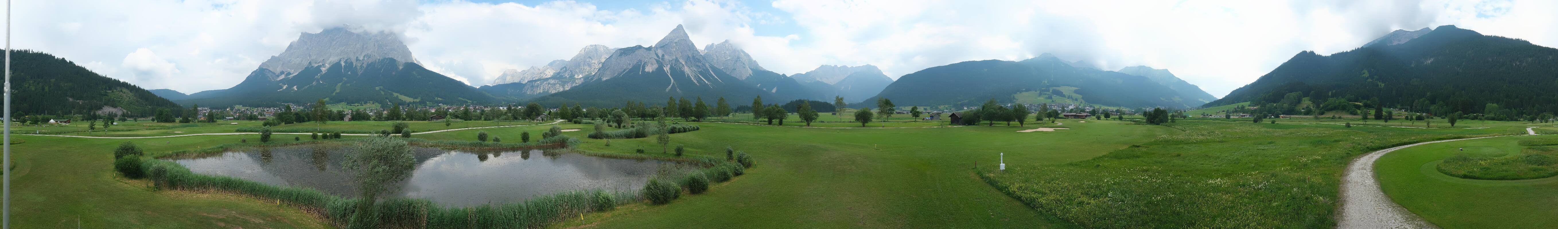 Archiv Foto Webcam Golfclub Zugspitze-Tirol Ehrwald-Lermoos
