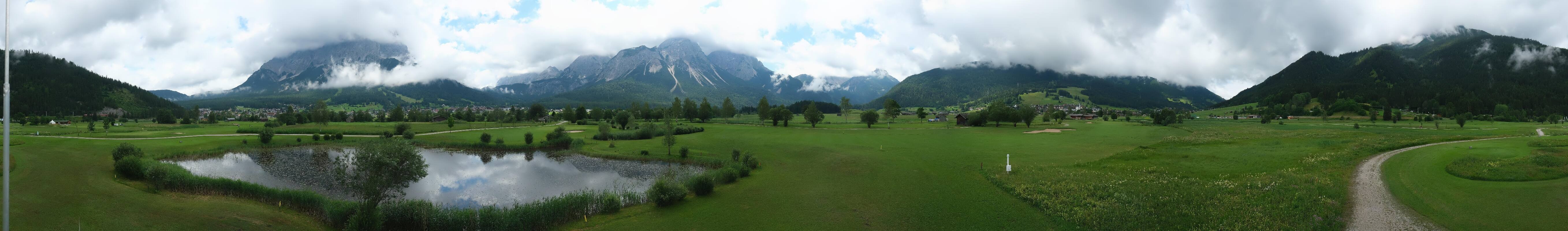 Archiv Foto Webcam Golfclub Zugspitze-Tirol Ehrwald-Lermoos