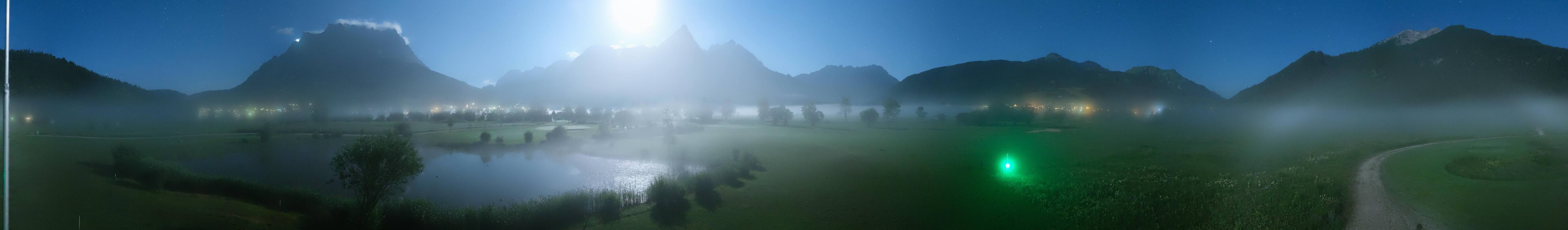 Archiv Foto Webcam Golfclub Zugspitze-Tirol Ehrwald-Lermoos