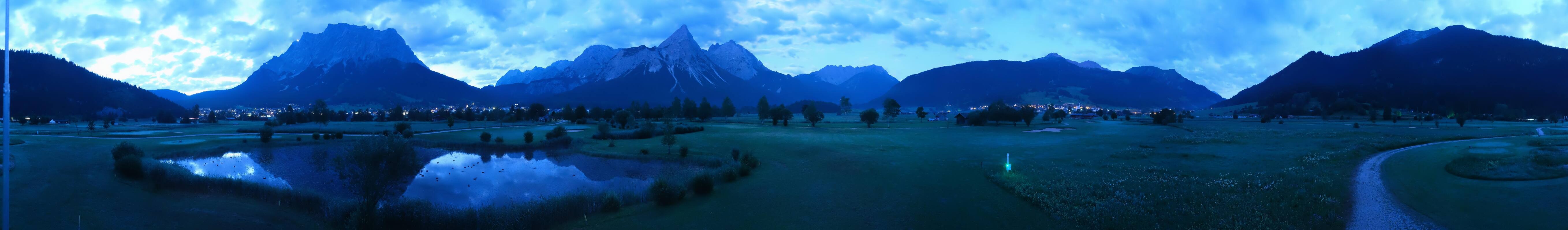 Archiv Foto Webcam Golfclub Zugspitze-Tirol Ehrwald-Lermoos