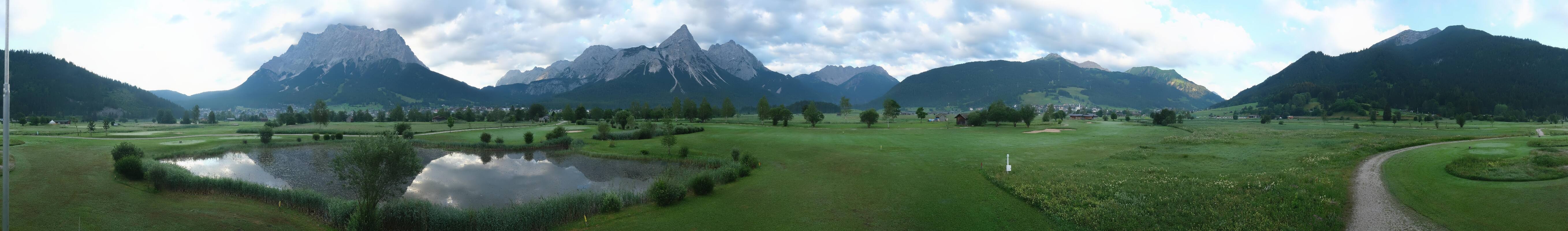 Archiv Foto Webcam Golfclub Zugspitze-Tirol Ehrwald-Lermoos