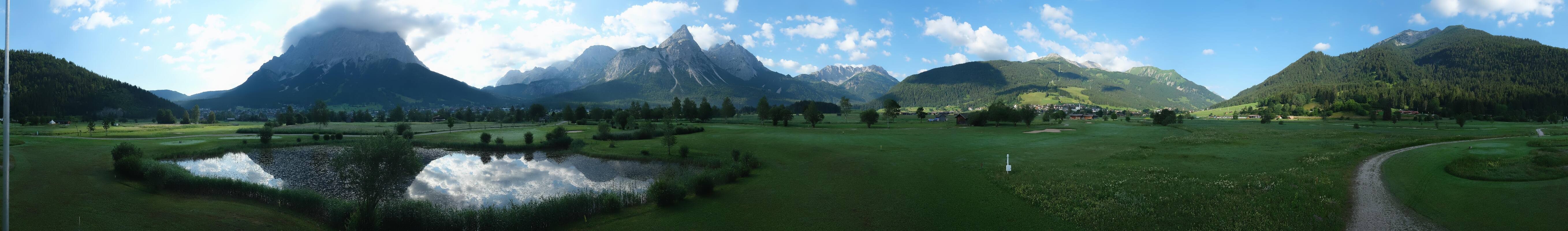 Archiv Foto Webcam Golfclub Zugspitze-Tirol Ehrwald-Lermoos