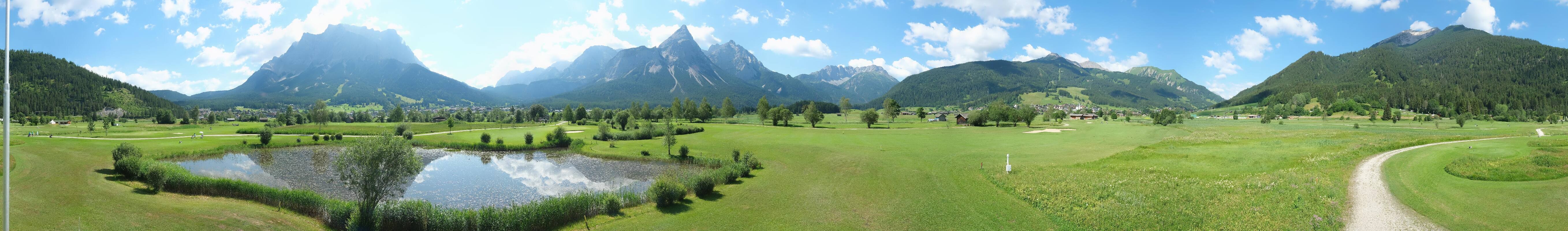 Archiv Foto Webcam Golfclub Zugspitze-Tirol Ehrwald-Lermoos