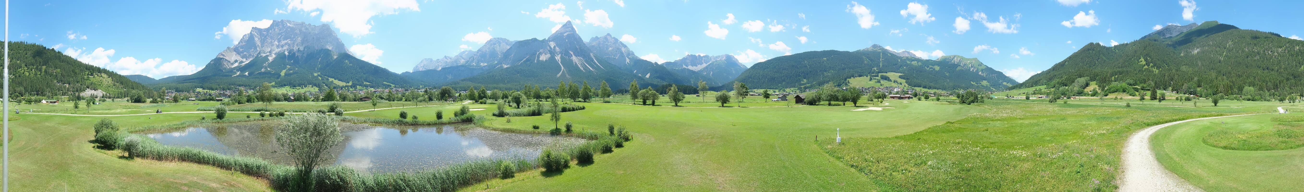 Archiv Foto Webcam Golfclub Zugspitze-Tirol Ehrwald-Lermoos