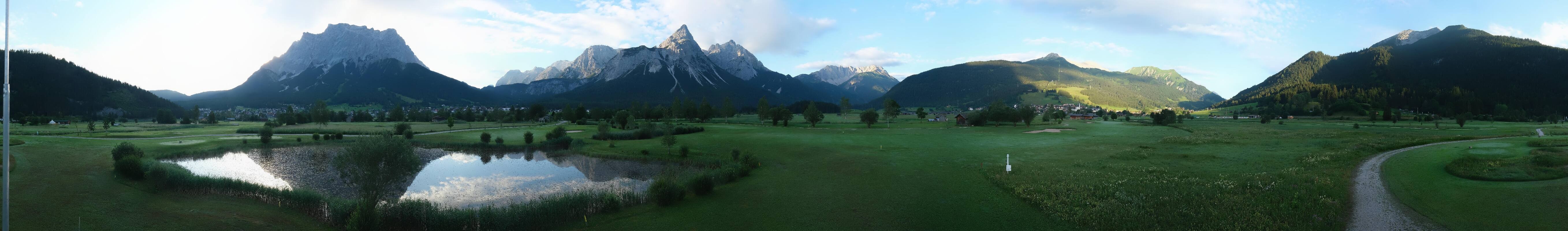 Archiv Foto Webcam Golfclub Zugspitze-Tirol Ehrwald-Lermoos