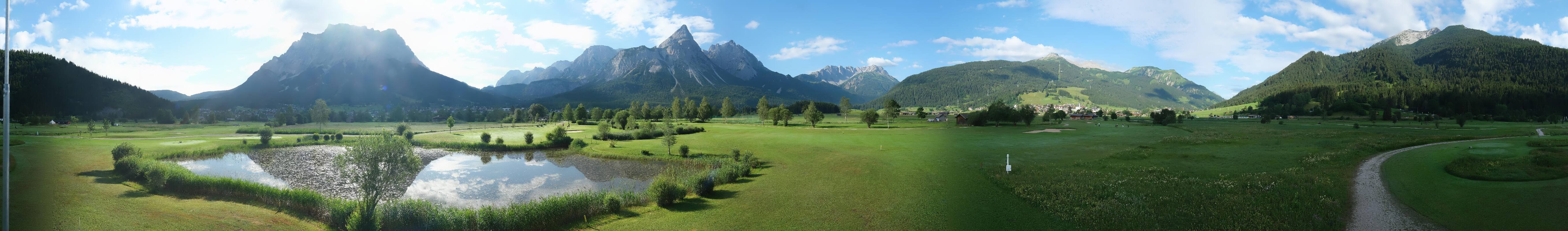 Archiv Foto Webcam Golfclub Zugspitze-Tirol Ehrwald-Lermoos