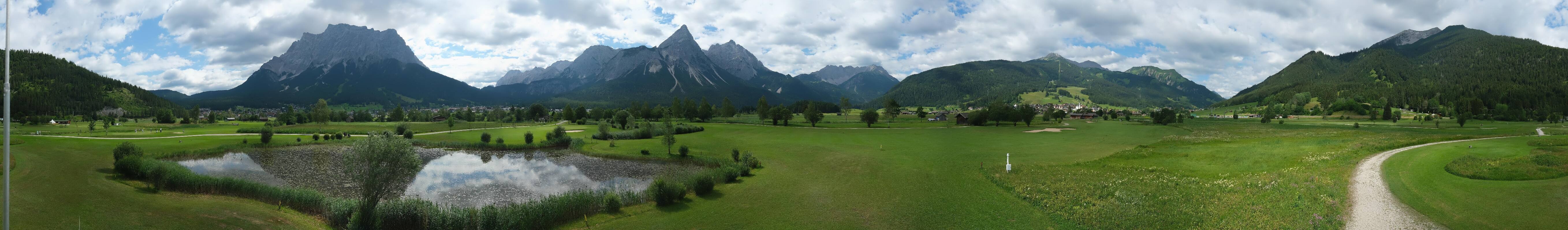 Archiv Foto Webcam Golfclub Zugspitze-Tirol Ehrwald-Lermoos