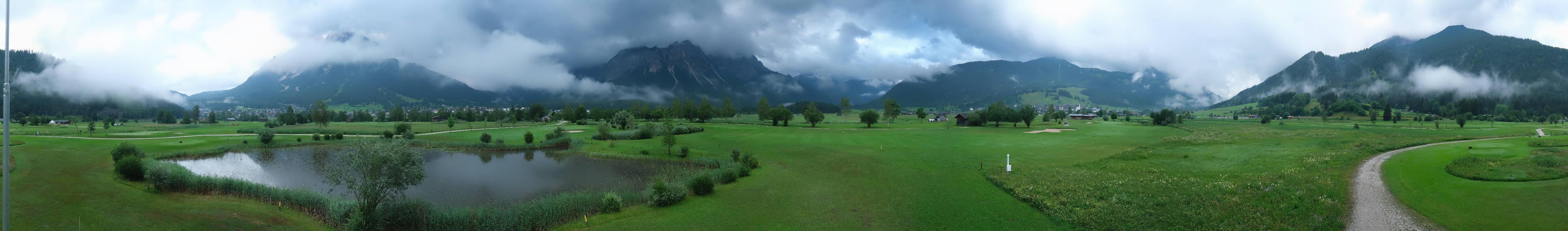Archiv Foto Webcam Golfclub Zugspitze-Tirol Ehrwald-Lermoos