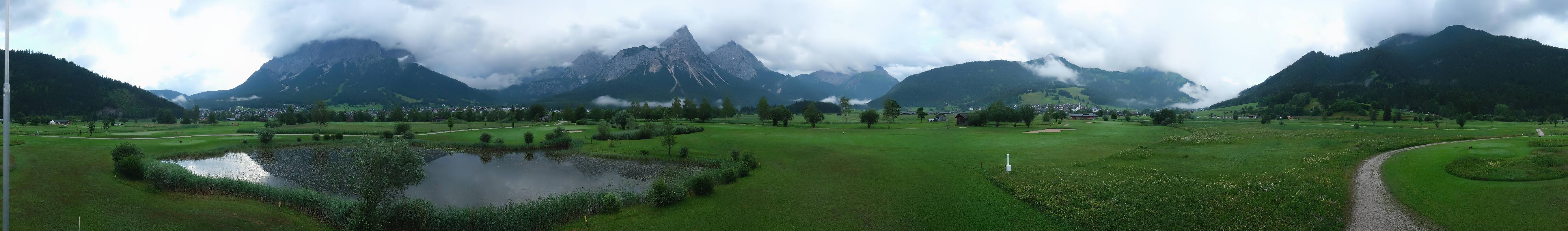 Archiv Foto Webcam Golfclub Zugspitze-Tirol Ehrwald-Lermoos