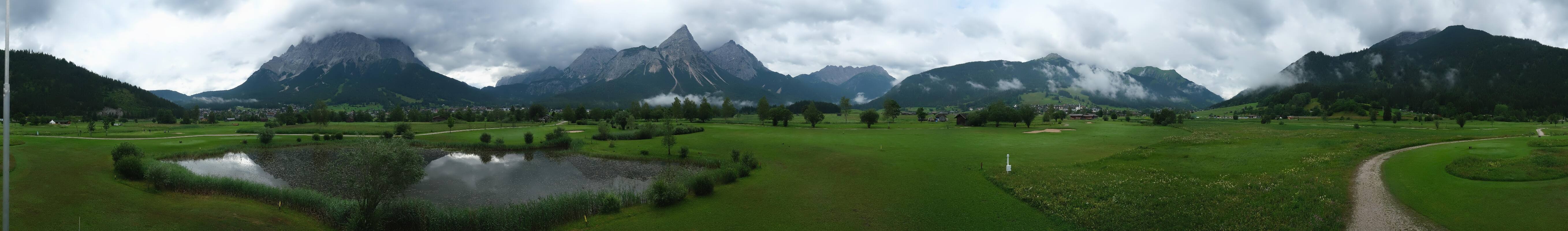 Archiv Foto Webcam Golfclub Zugspitze-Tirol Ehrwald-Lermoos