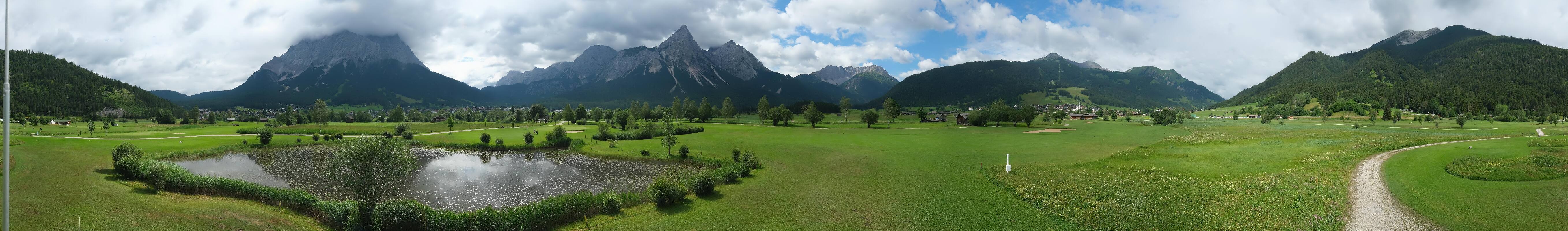 Archiv Foto Webcam Golfclub Zugspitze-Tirol Ehrwald-Lermoos