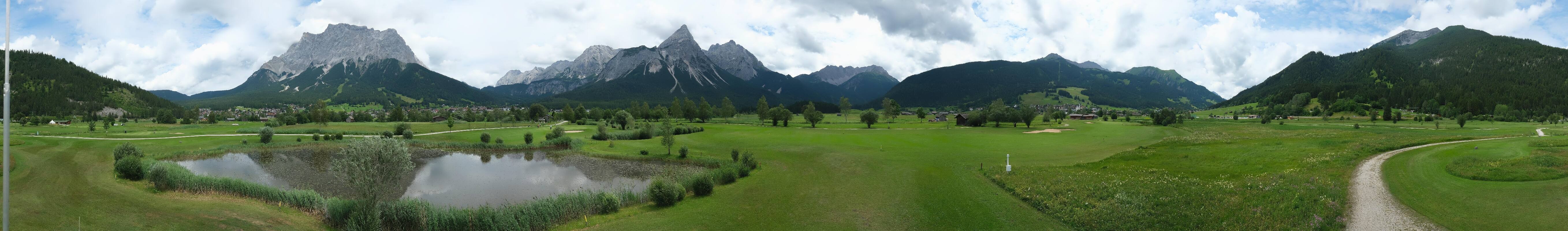 Archiv Foto Webcam Golfclub Zugspitze-Tirol Ehrwald-Lermoos