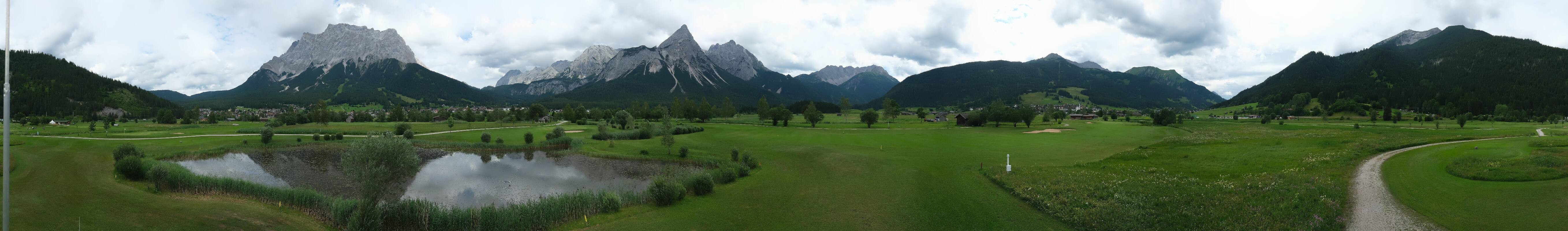 Archiv Foto Webcam Golfclub Zugspitze-Tirol Ehrwald-Lermoos