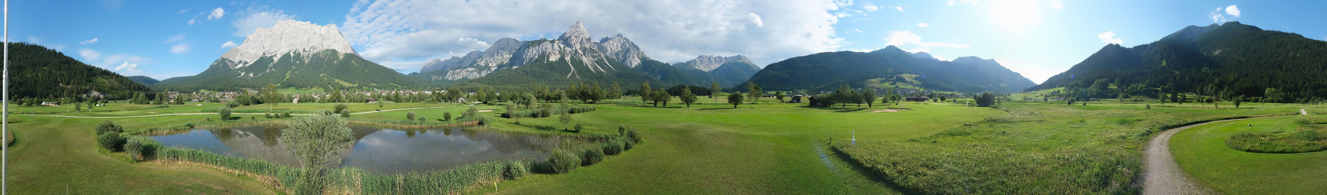 Archiv Foto Webcam Golfclub Zugspitze-Tirol Ehrwald-Lermoos