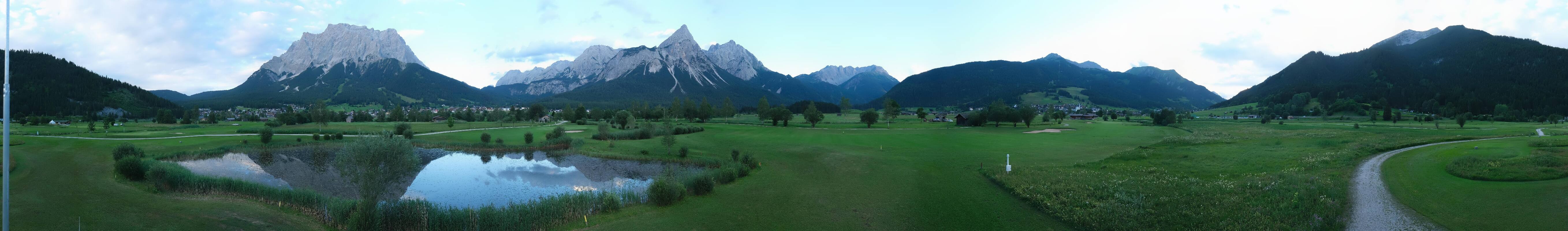 Archiv Foto Webcam Golfclub Zugspitze-Tirol Ehrwald-Lermoos