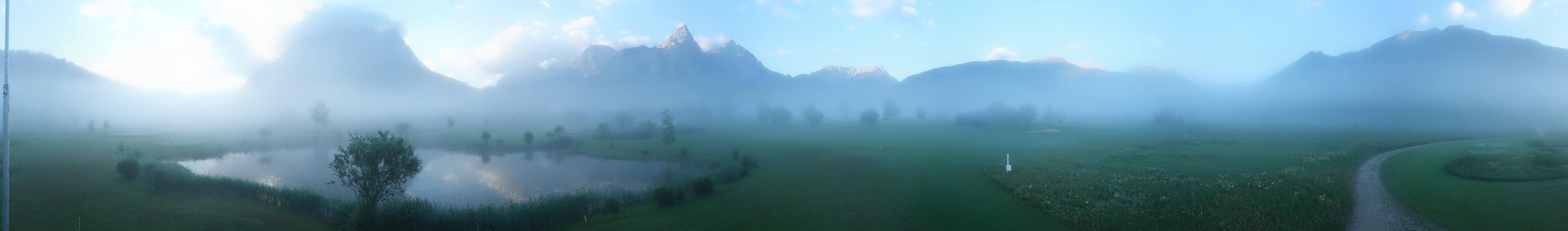 Archiv Foto Webcam Golfclub Zugspitze-Tirol Ehrwald-Lermoos