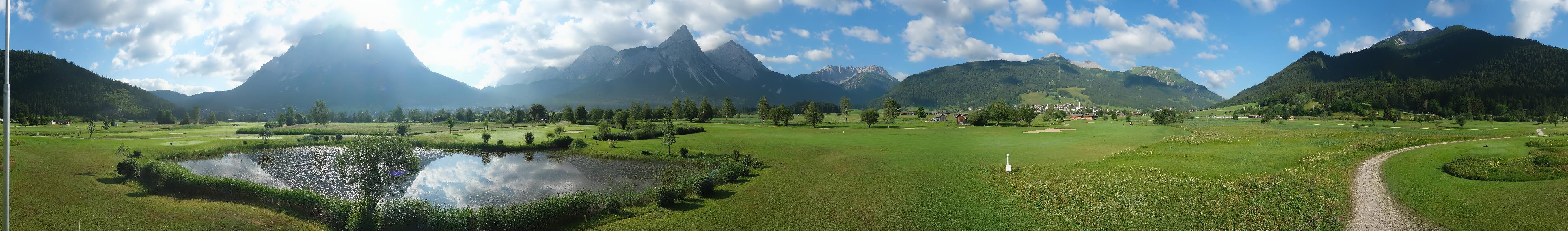 Archiv Foto Webcam Golfclub Zugspitze-Tirol Ehrwald-Lermoos