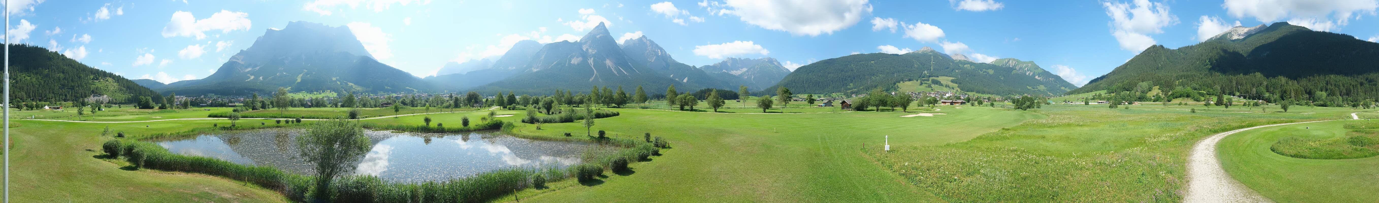Archiv Foto Webcam Golfclub Zugspitze-Tirol Ehrwald-Lermoos