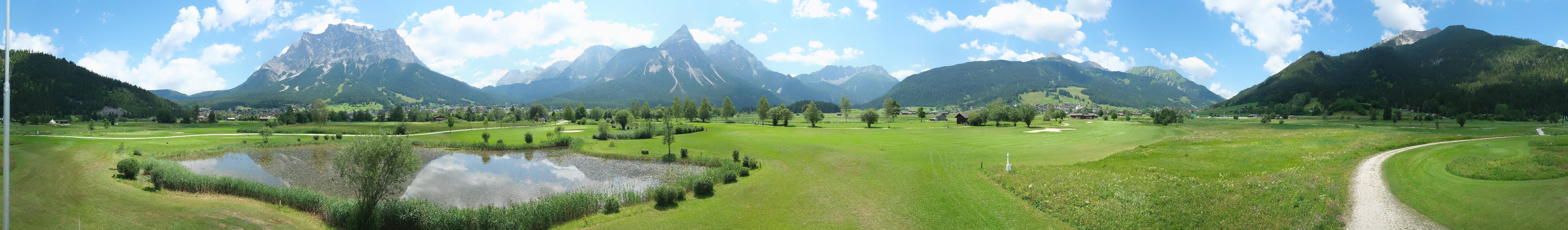 Archiv Foto Webcam Golfclub Zugspitze-Tirol Ehrwald-Lermoos