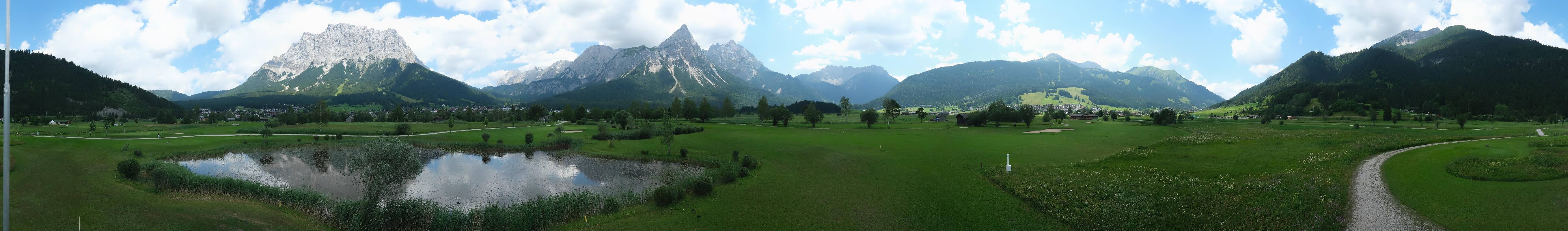 Archiv Foto Webcam Golfclub Zugspitze-Tirol Ehrwald-Lermoos