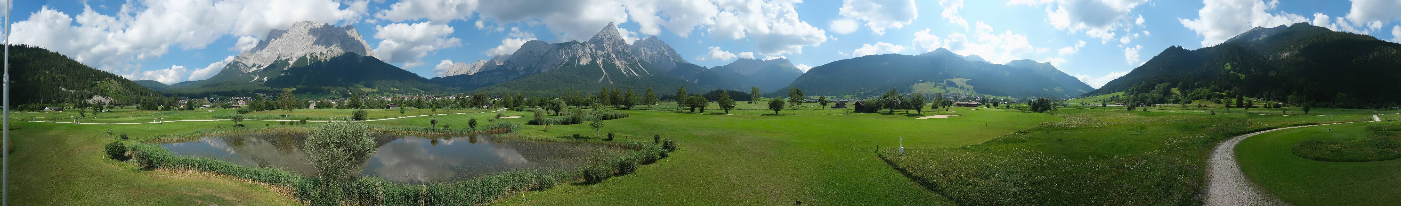Archiv Foto Webcam Golfclub Zugspitze-Tirol Ehrwald-Lermoos