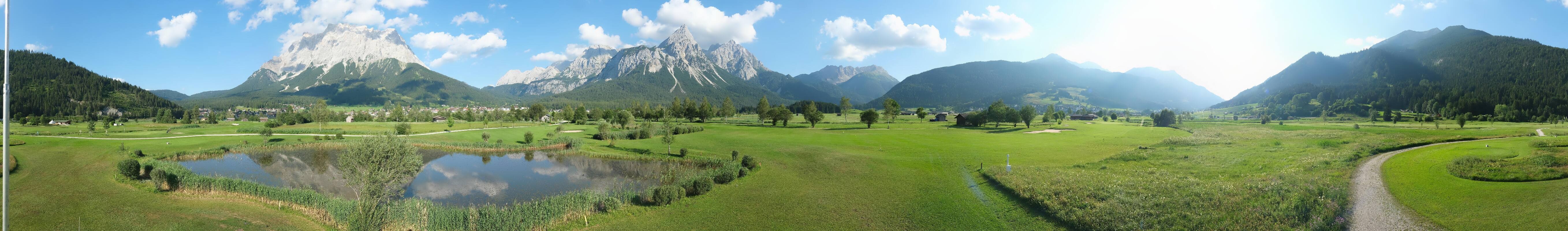 Archiv Foto Webcam Golfclub Zugspitze-Tirol Ehrwald-Lermoos