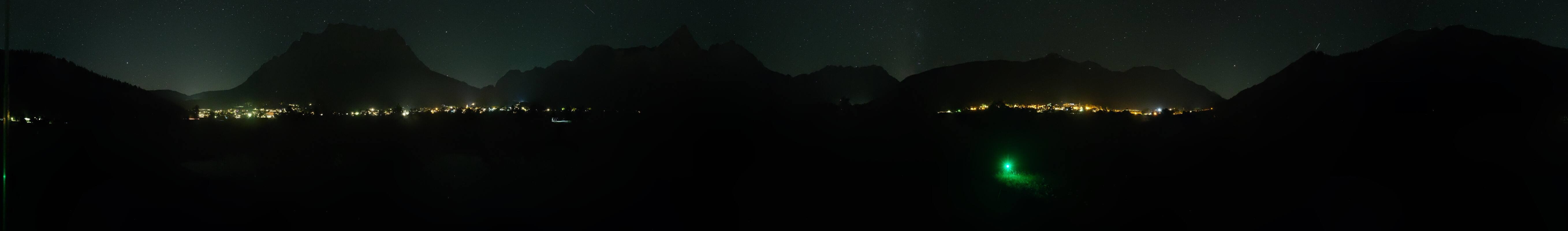 Archived image Webcam Ehrwald-Lermoos: Golf Club Zugspitze